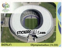 Sticker Berlin - Olympiastadion - FIFA World Cup Germany 2006 - Panini