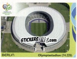 Sticker Berlin - Olympiastadion - FIFA World Cup Germany 2006 n. 7 - Panini