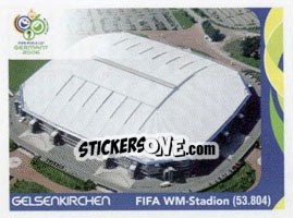 Sticker Gelsenkirchen - FIFA WM-Stadion - FIFA World Cup Germany 2006 n. 8 - Panini