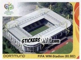 Sticker Dortmund - FIFA WM-Stadion - FIFA World Cup Germany 2006 n. 9 - Panini