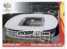 Sticker Frankfurt - FIFA WM-Stadion - FIFA World Cup Germany 2006 n. 12 - Panini