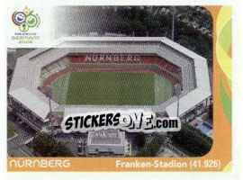Sticker Nürnberg - Franken-Stadion - FIFA World Cup Germany 2006 - Panini
