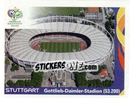 Sticker Stuttgart - Gottlieb-Daimler-Stadion - FIFA World Cup Germany 2006 n. 15 - Panini