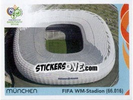 Figurina München - FIFA WM-Stadion - FIFA World Cup Germany 2006 - Panini