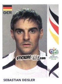 Cromo Sebastian Deisler - FIFA World Cup Germany 2006 - Panini