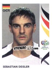 Figurina Sebastian Deisler - FIFA World Cup Germany 2006 - Panini