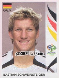 Sticker Bastian Schweinsteiger - FIFA World Cup Germany 2006 n. 31 - Panini