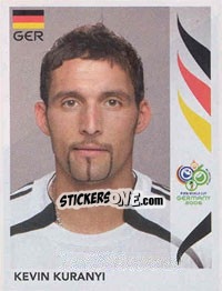 Sticker Kevin Kuranyi - FIFA World Cup Germany 2006 - Panini