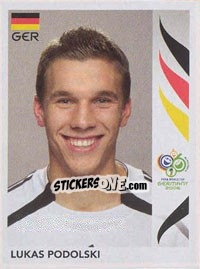 Sticker Lukas Podolski