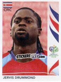 Sticker Jervis Drummond - FIFA World Cup Germany 2006 - Panini