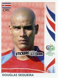 Cromo Douglas Sequeira - FIFA World Cup Germany 2006 - Panini