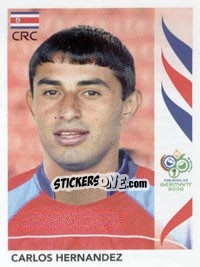 Sticker Carlos Hernandez - FIFA World Cup Germany 2006 - Panini