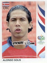 Sticker Alonso Solis - FIFA World Cup Germany 2006 - Panini