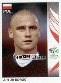 Figurina Artur Boruc - FIFA World Cup Germany 2006 - Panini