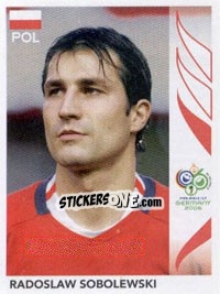 Figurina Radoslaw Sobolewski - FIFA World Cup Germany 2006 - Panini