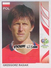 Sticker Grzegorz Rasiak - FIFA World Cup Germany 2006 - Panini