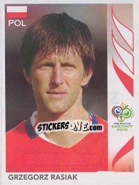 Figurina Grzegorz Rasiak - FIFA World Cup Germany 2006 - Panini