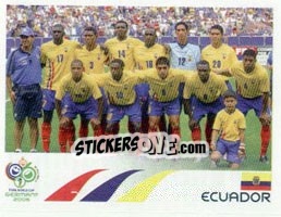 Sticker Team Photo - FIFA World Cup Germany 2006 - Panini