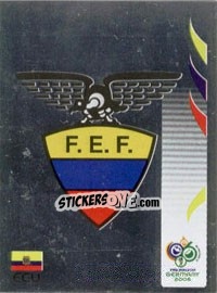 Sticker Team Emblem - FIFA World Cup Germany 2006 n. 75 - Panini