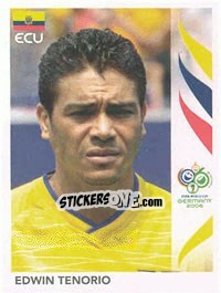 Figurina Edwin Tenorio - FIFA World Cup Germany 2006 - Panini