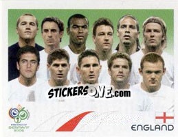 Cromo Team Photo - FIFA World Cup Germany 2006 - Panini