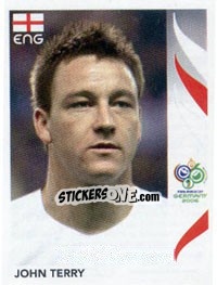 Cromo John Terry - FIFA World Cup Germany 2006 - Panini