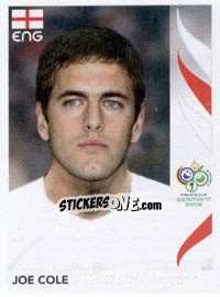 Sticker Joe Cole - FIFA World Cup Germany 2006 n. 104 - Panini