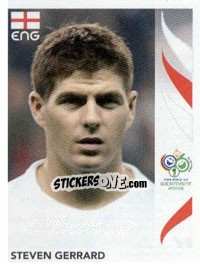 Sticker Steven Gerrard