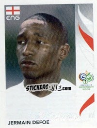 Sticker Jermain Defoe - FIFA World Cup Germany 2006 - Panini