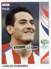 Sticker Carlos Gamarra - FIFA World Cup Germany 2006 - Panini