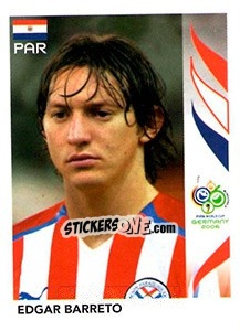 Cromo Edgar Barreto - FIFA World Cup Germany 2006 - Panini