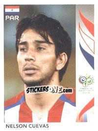 Sticker Nelson Cuevas - FIFA World Cup Germany 2006 - Panini