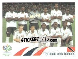 Cromo Team Photo - FIFA World Cup Germany 2006 - Panini