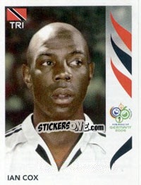 Figurina Ian Cox - FIFA World Cup Germany 2006 - Panini