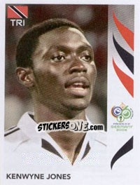 Figurina Kenwyne Jones - FIFA World Cup Germany 2006 - Panini