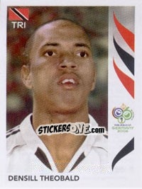 Figurina Densill Theobald - FIFA World Cup Germany 2006 - Panini