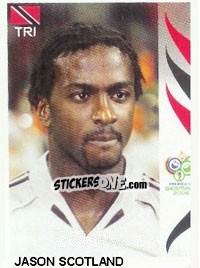 Figurina Jason Scotland - FIFA World Cup Germany 2006 - Panini