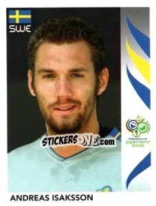 Sticker Andreas Isaksson - FIFA World Cup Germany 2006 n. 152 - Panini