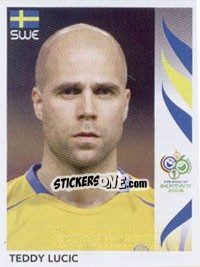 Cromo Teddy Lucic - FIFA World Cup Germany 2006 - Panini