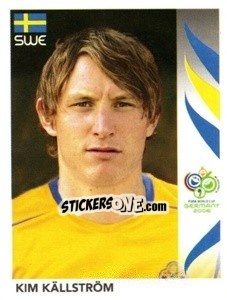 Sticker Kim Källström - FIFA World Cup Germany 2006 - Panini