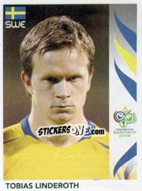 Cromo Tobias Linderoth - FIFA World Cup Germany 2006 - Panini