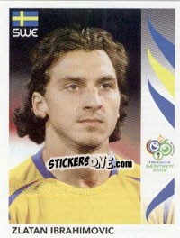 Sticker Zlatan Ibrahimovic - FIFA World Cup Germany 2006 - Panini