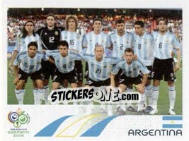 Sticker Team Photo - FIFA World Cup Germany 2006 - Panini