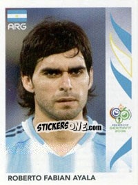 Sticker Roberto Fabian Ayala