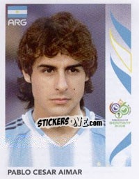Sticker Pablo Cesar Aimar - FIFA World Cup Germany 2006 - Panini