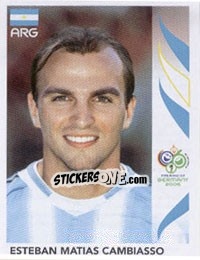 Sticker Esteban Matias Cambiasso