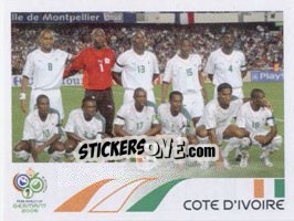 Cromo Team Photo - FIFA World Cup Germany 2006 - Panini