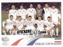 Figurina Team Photo - FIFA World Cup Germany 2006 - Panini
