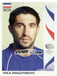 Sticker Ivica Dragutinovic - FIFA World Cup Germany 2006 - Panini