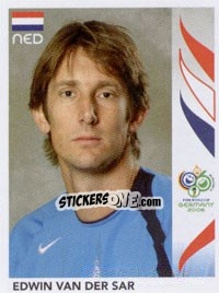 Cromo Edwin van der Sar - FIFA World Cup Germany 2006 - Panini